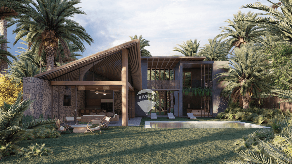 RESIDENCIA No. 3 OASIS "MODELO A - 3 habitaciones" BARRA DE SANTIAGO EL SALVADOR